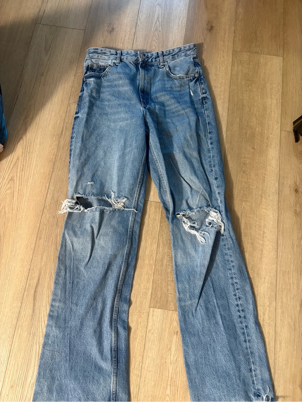 Zara Women's Blue Jeans